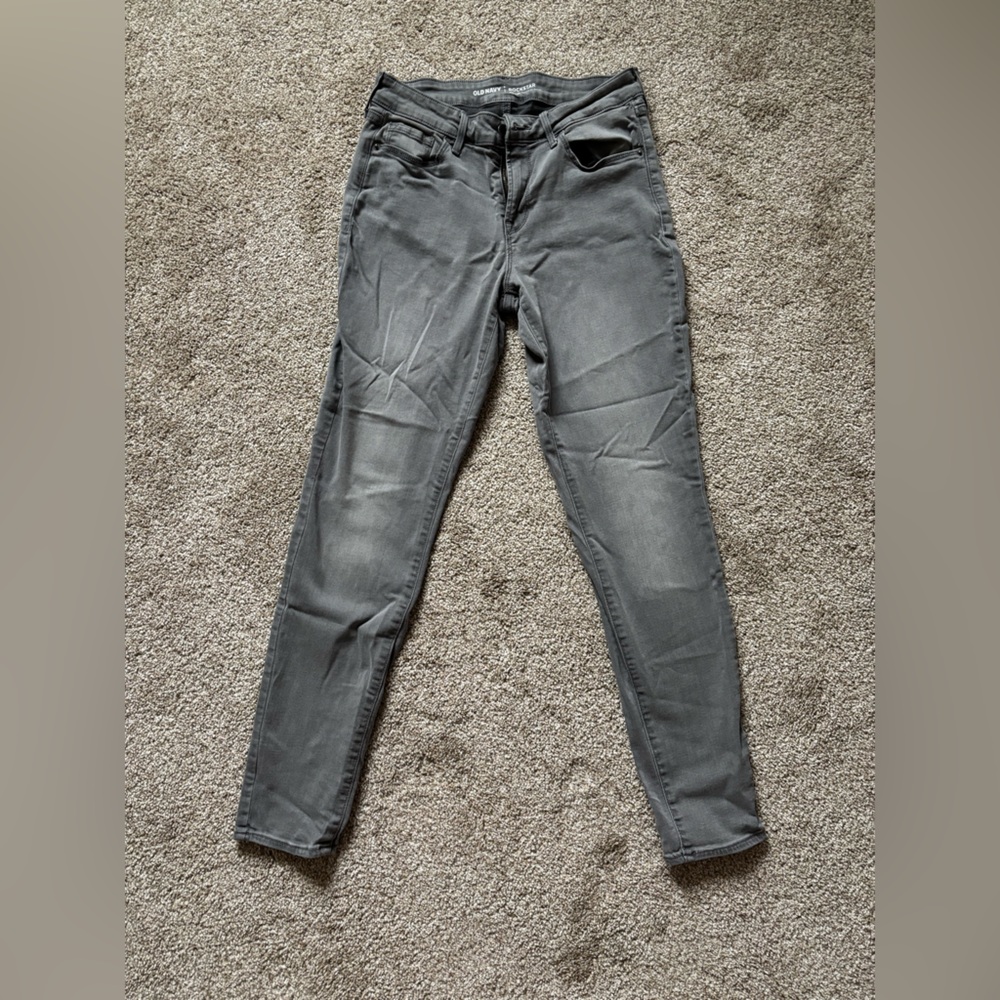 Old Navy Women’s Gray Jeans - Slim Fit